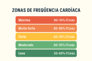 Gráfico de Zonas de Frequência Cardíaca